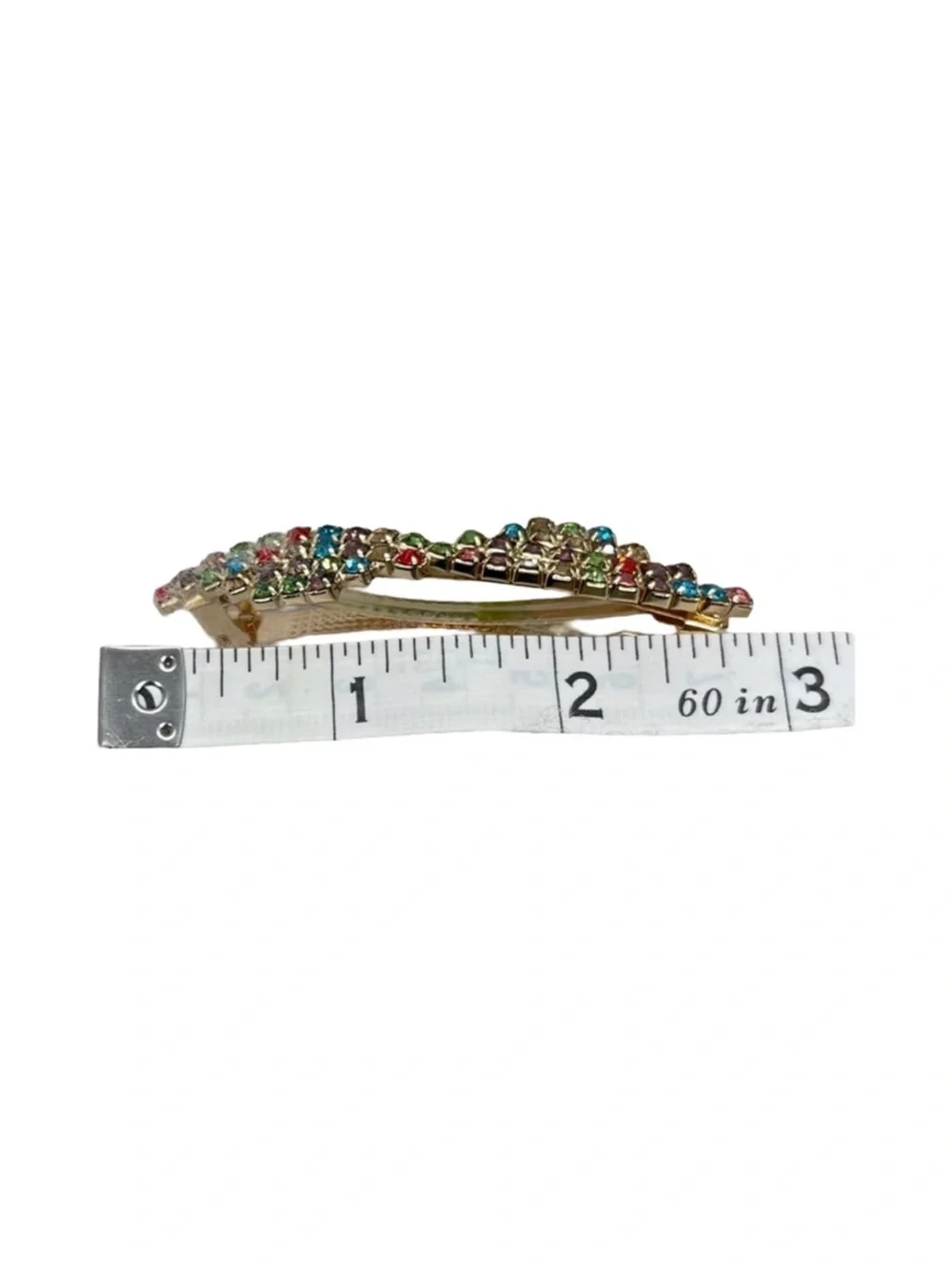 Multicolor Rhinestone Barrette Hair Clip FINAL PRICE DROP